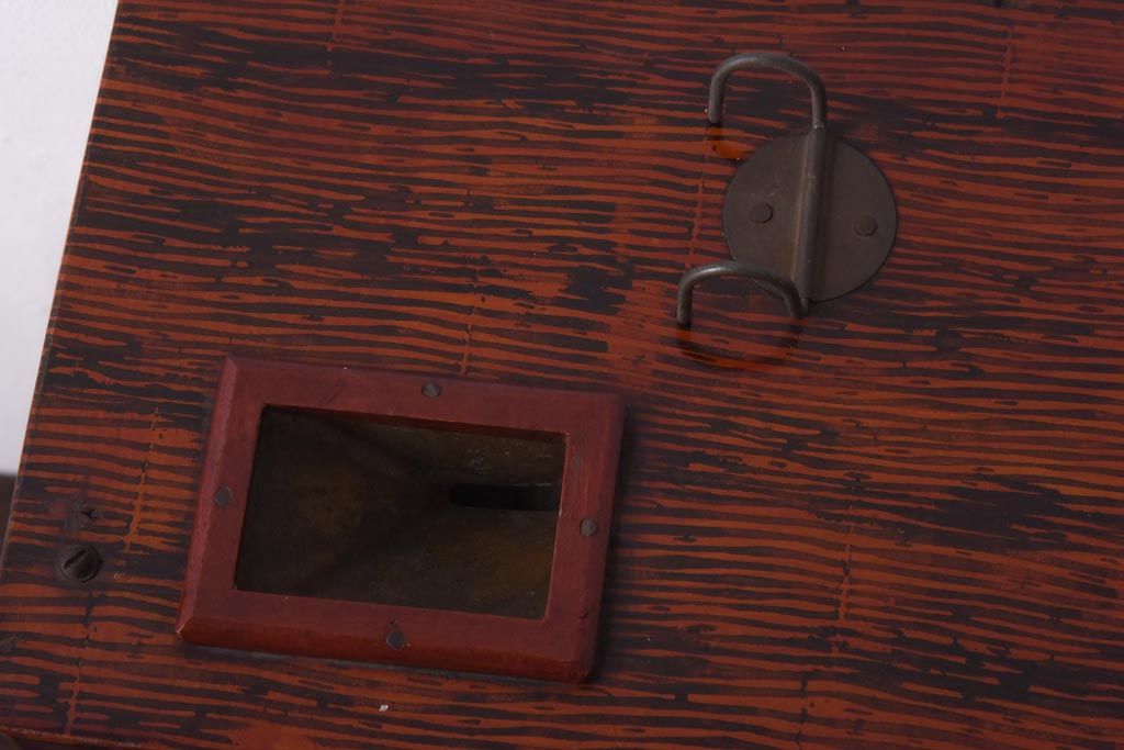 アンティーク雑貨　和製アンティーク　ミクニ　日本金銭分類器　ノスタルジックな木製レジスター