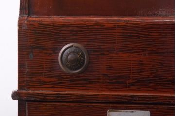 アンティーク雑貨　和製アンティーク　ミクニ　日本金銭分類器　ノスタルジックな木製レジスター