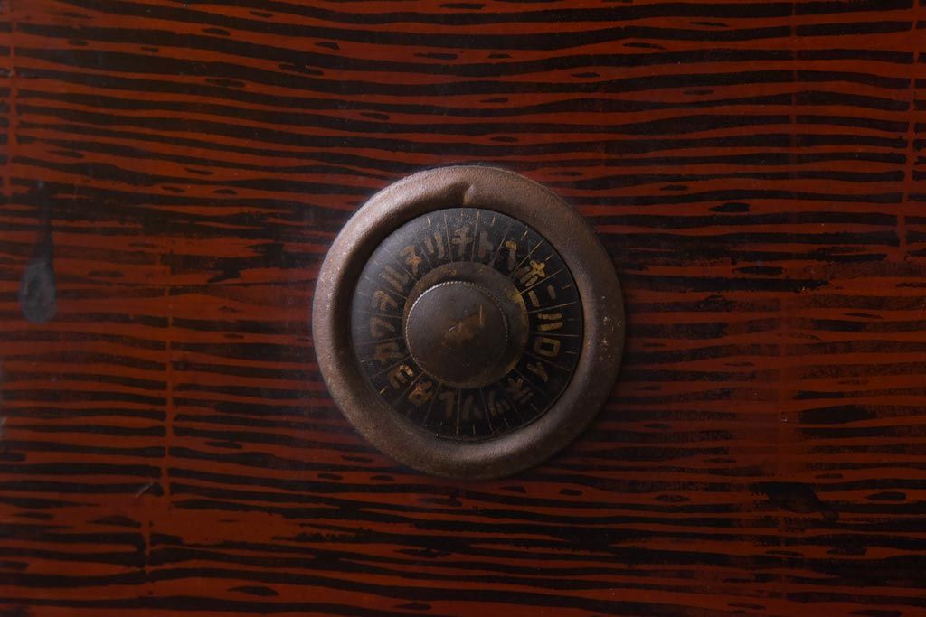 アンティーク雑貨　和製アンティーク　ミクニ　日本金銭分類器　ノスタルジックな木製レジスター