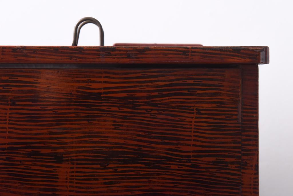 アンティーク雑貨　和製アンティーク　ミクニ　日本金銭分類器　ノスタルジックな木製レジスター