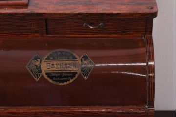 アンティーク雑貨　和製アンティーク　ミクニ　日本金銭分類器　ノスタルジックな木製レジスター