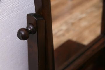 アンティーク雑貨　中古　民芸家具　しっとりとした大人の雰囲気づくりにおすすめな卓上鏡台(小鏡台、鏡、引き出し)