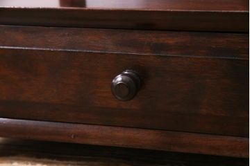 アンティーク雑貨　中古　民芸家具　しっとりとした大人の雰囲気づくりにおすすめな卓上鏡台(小鏡台、鏡、引き出し)
