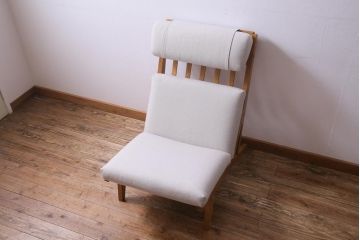 ビンテージ家具　北欧ヴィンテージ　Hans J Wegner(ハンス・J・ウェグナー)　GETAMA(ゲタマ) GE375 ハイバックチェア(1人掛けソファ)