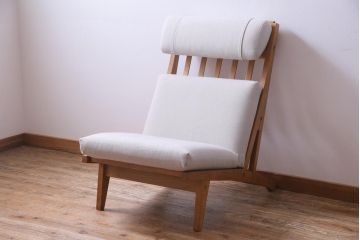 ビンテージ家具　北欧ヴィンテージ　Hans J Wegner(ハンス・J・ウェグナー)　GETAMA(ゲタマ) GE375 ハイバックチェア(1人掛けソファ)