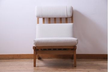 ビンテージ家具　北欧ヴィンテージ　Hans J Wegner(ハンス・J・ウェグナー)　GETAMA(ゲタマ) GE375 ハイバックチェア(1人掛けソファ)