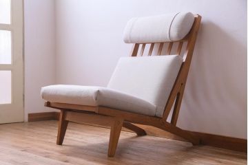 ビンテージ家具　北欧ヴィンテージ　Hans J Wegner(ハンス・J・ウェグナー)　GETAMA(ゲタマ) GE375 ハイバックチェア(1人掛けソファ)