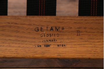 ビンテージ家具　北欧ヴィンテージ　Hans J Wegner(ハンス・J・ウェグナー)　GETAMA(ゲタマ) GE375 ハイバックチェア(1人掛けソファ)