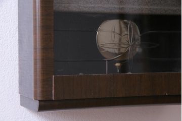 アンティーク雑貨　昭和レトロ　SEIKO(セイコー)製　4PC　手巻き式振り子時計　1ヵ月巻掛時計(柱時計、壁掛け時計)