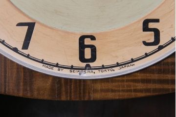 アンティーク雑貨　昭和レトロ　SEIKO(セイコー)　14DAY　手巻き式　古い趣が魅力の振り子時計(柱時計・掛け時計)