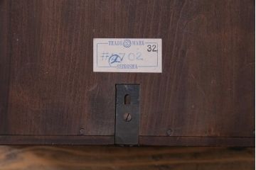 アンティーク雑貨　昭和レトロ　SEIKO(セイコー)　14DAY　手巻き式　古い趣が魅力の振り子時計(柱時計・掛け時計)