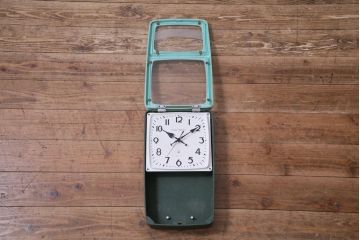 アンティーク雑貨　リメイク(内部新品交換済)　Seiko Sonola(セイコー・ソノーラ)　レトロポップな柱時計(振り子時計、壁掛け時計)