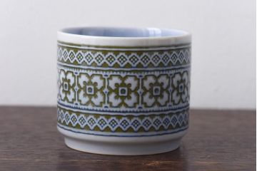イギリスビンテージ　HORNSEA(ホーンジー)　Tapestry(タペストリー)　カップ&ソーサー3客セット