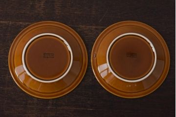 イギリスビンテージ　HORNSEA(ホーンジー)　HEIRLOOM(エアルーム)　カップ&ソーサー2客セット(洋食器)(2)