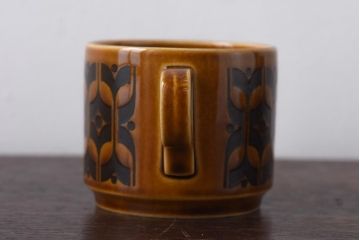 イギリスビンテージ　HORNSEA(ホーンジー)　HEIRLOOM(エアルーム)　カップ&ソーサー2客セット(洋食器)(2)