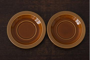 イギリスビンテージ　HORNSEA(ホーンジー)　HEIRLOOM(エアルーム)　カップ&ソーサー2客セット(洋食器)(2)