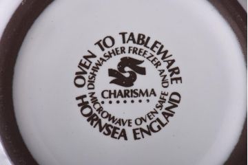 イギリスビンテージ　HORNSEA(ホーンジー)　Charisma(カリスマ)　カップ&ソーサー2客セット(1)