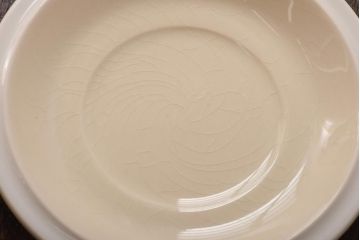 イギリスビンテージ　Hornsea(ホーンジー)　FLEUR(フルール)　トリオ2客セット(カップ&ソーサー、プレート)