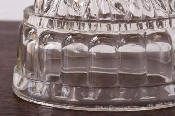 アンティーク雑貨　イギリスアンティーク　小物入れとしてもおすすめなガラス製のゼリーモールド(菓子型)