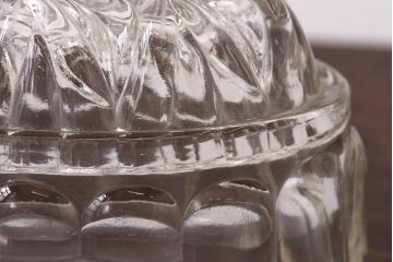 アンティーク雑貨　イギリスアンティーク　小物入れとしてもおすすめなガラス製のゼリーモールド(菓子型)
