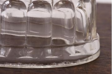 アンティーク雑貨　イギリスアンティーク　小物入れとしてもおすすめなガラス製のゼリーモールド(菓子型)