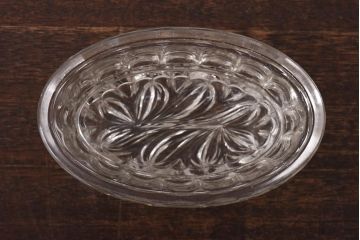 アンティーク雑貨　イギリスアンティーク　小物入れとしてもおすすめなガラス製のゼリーモールド(菓子型)