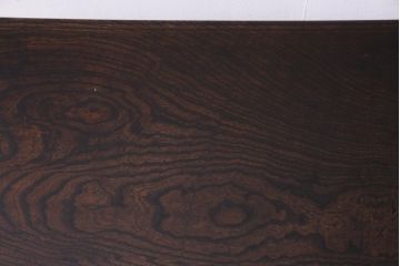 リメイク家具　天板ケヤキ一枚板　シックな雰囲気がお洒落なセンターテーブル(サイドテーブル、飾り台)