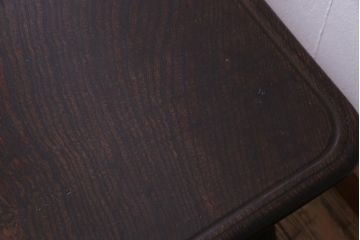 リメイク家具　天板ケヤキ一枚板　シックな雰囲気がお洒落なセンターテーブル(サイドテーブル、飾り台)