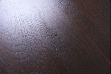 アンティーク雑貨　リメイク家具　天板ケヤキ一枚板　シックな雰囲気がお洒落なサイドテーブル(飾り台)