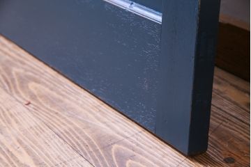 ペイント建具　ダイヤガラス　個性的なデザインが目を引く木製ドア(建具、扉)