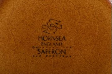 イギリスビンテージ　HORNSEA(ホーンジー)　SAFFRON(サフラン)　シュガーポット(洋食器)
