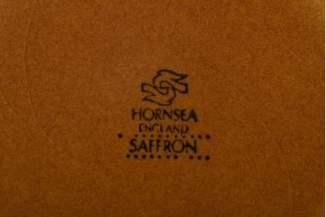 イギリスビンテージ　HORNSEA(ホーンジー)　SAFFRON(サフラン)　シリアルボウル2個セット(サラダボウル、スープボウル)(1)