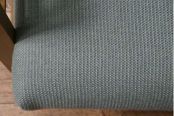 レトロ家具　昭和初期　なめらかな木肌とシンプルなデザインが魅力のソファベッド(3人掛けソファ)