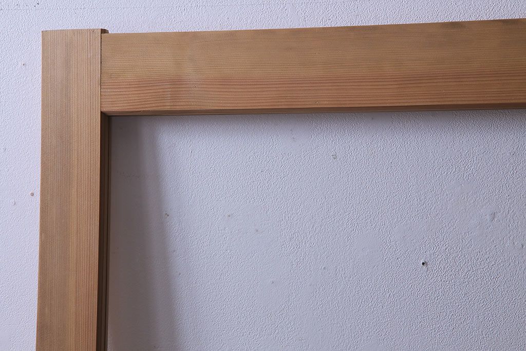 昭和初期　ナチュラルテイストに取り入れられるシンプルなガラス戸1枚(引戸、建具)(1)