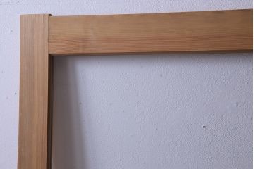 昭和初期　ナチュラルテイストに取り入れられるシンプルなガラス戸1枚(引戸、建具)(1)