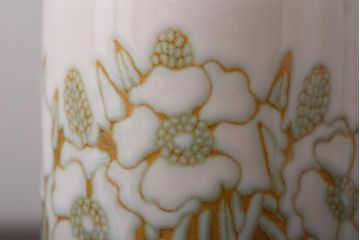 イギリスビンテージ　Hornsea(ホーンジー)　FLEUR(フルール)　カップ&ソーサー2客セット(2)