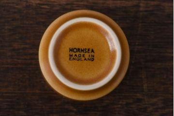イギリスビンテージ　HORNSEA(ホーンジー)　SAFFRON(サフラン)　エッグスタンド2個セット(1)