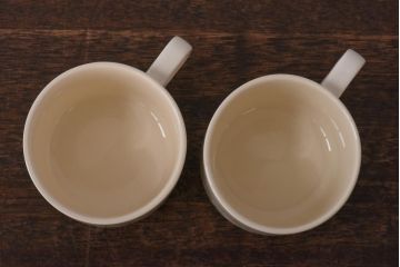イギリスビンテージ　Hornsea(ホーンジー)　FLEUR(フルール)　カップ&ソーサー2客セット(コーヒーカップ)(1)
