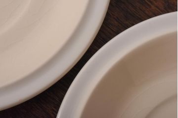 イギリスビンテージ　Hornsea(ホーンジー)　FLEUR(フルール)　カップ&ソーサー2客セット(コーヒーカップ)(1)