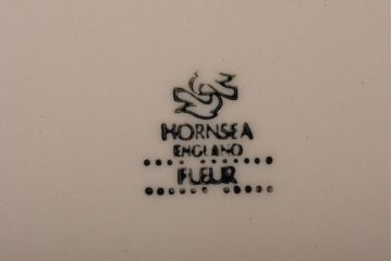 イギリスビンテージ　Hornsea(ホーンジー)　FLEUR(フルール)　カップ&ソーサー2客セット(コーヒーカップ)(1)