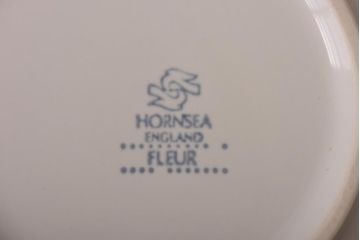 イギリスビンテージ　Hornsea(ホーンジー)　FLEUR(フルール)　カップ&ソーサー2客セット(コーヒーカップ)