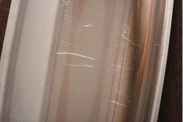 北欧ビンテージ　GERMETCO　シンプルで格好良いステンレスプレート(トレー、長皿)