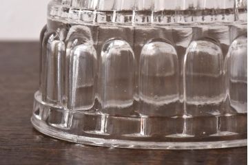 アンティーク雑貨　イギリスアンティーク　小物入れとしてもおすすめなガラス製のゼリーモールド(菓子型)(1)