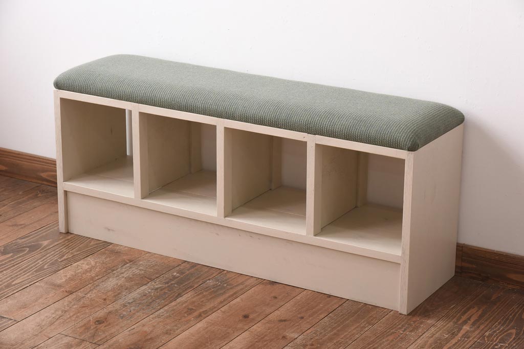 ベンチ　収納　アンティーク風　ナチュラル　カントリー ベンチ収納アンティーク風ナチュラルカントリー