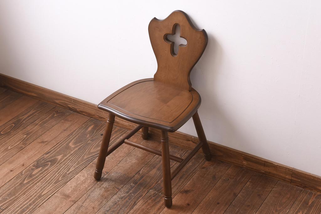 四国工芸　森のサーカス　アンティーク チェア 2脚セット 椅子 イス 四国工芸 森のサーカス アンティーク チェア 2脚セット 椅子