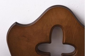 中古　四国工芸　森のサーカス　カントリーテイストなチェア(スツール、小椅子)(1)