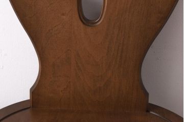 中古　四国工芸　森のサーカス　カントリーテイストなチェア(スツール、小椅子)(1)