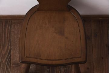 中古　四国工芸　森のサーカス　カントリーテイストなチェア(スツール、小椅子)(1)