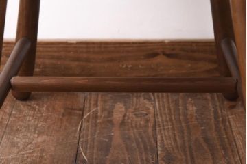 中古　四国工芸　森のサーカス　カントリーテイストなチェア(スツール、小椅子)(1)