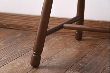 中古　四国工芸　森のサーカス　カントリーテイストなチェア(スツール、小椅子)(1)